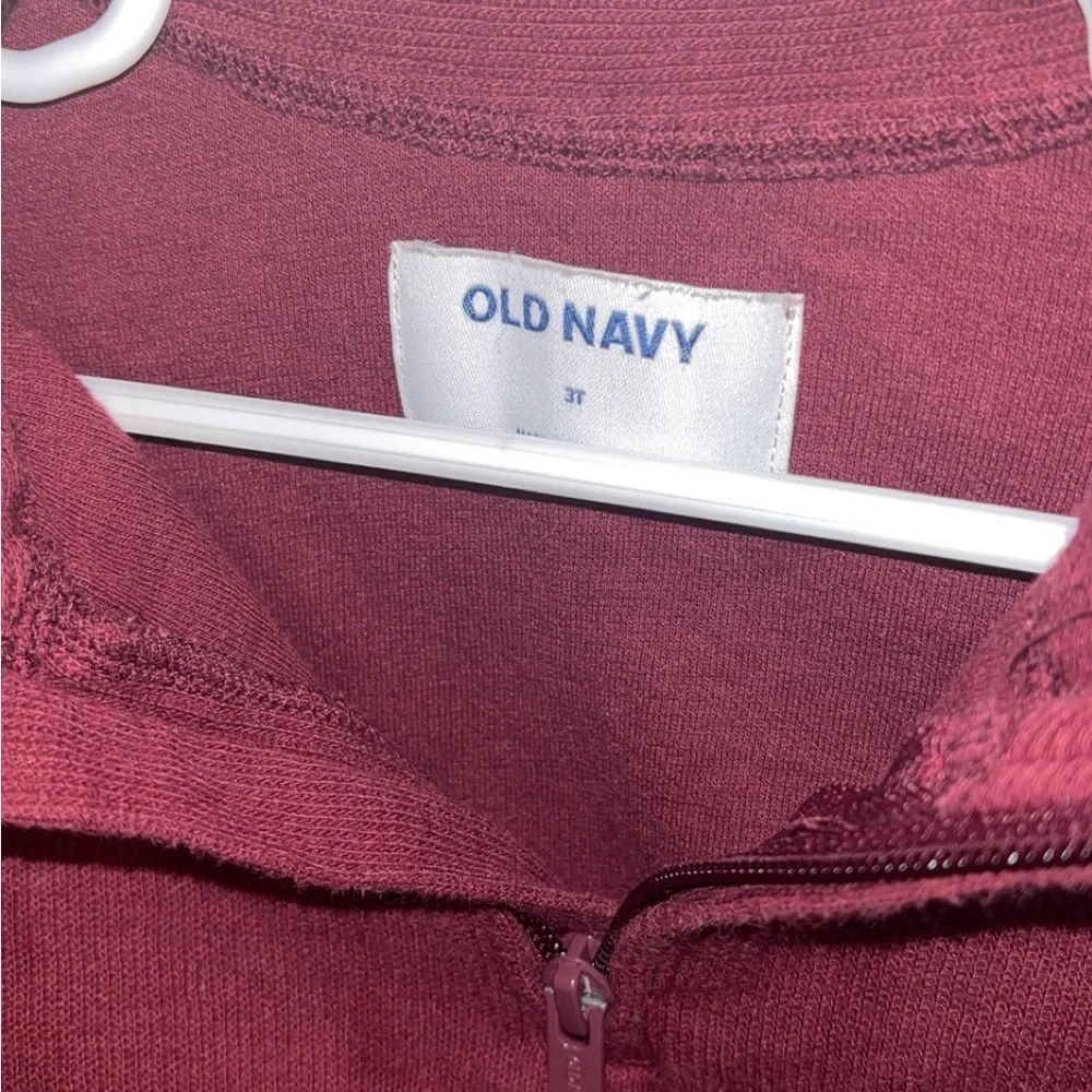 💙 5 for $25 💙 Old Navy Maroon Quarter Zip Pullover
